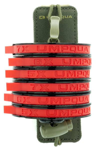 Umpqua ZS2 Tippet Holder olive, Dispenser und mehr, Halter und Dispenser, Ausrüstung