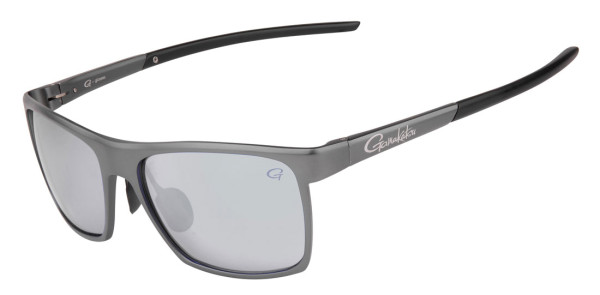 Gamakatsu G-Glasses Alu Polbrille Light Grey (White Mirror)