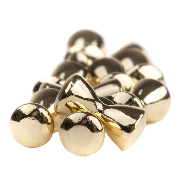 Brass Dumbbell Eyes Rounded Augen Augen Bindematerial