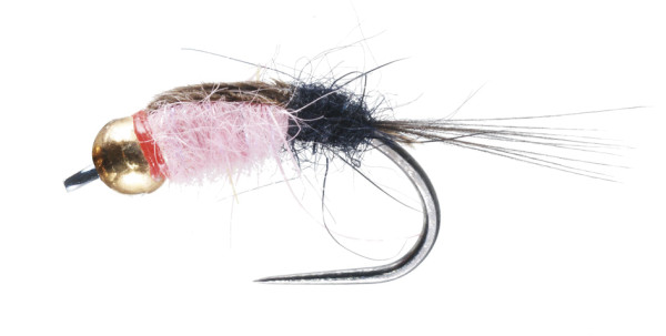 Soldarini Fly Tackle Nymphe - Tungsten Black & Pink