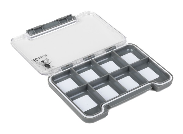 MUSCA Slim Clear Fly Box 8-Compartments wasserdicht