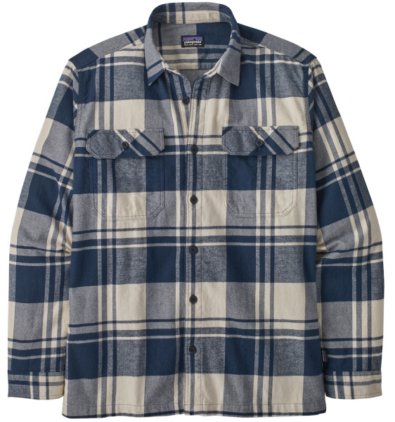 Patagonia M's L/S Organic Cotton MW Fjord Flannel Shirt LOSM