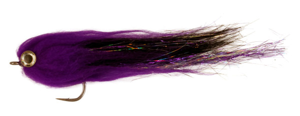 Catchy Flies Tarpon Lightweight black & purple by Tiziano Rizzo