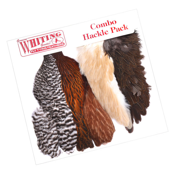 Whiting Introductory Soft Hackle Pack - 2 Half Capes/2 Half