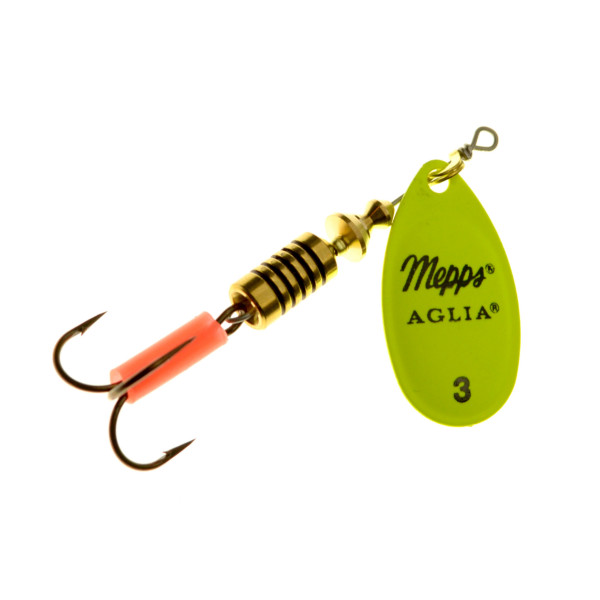 Mepps Aglia Spinner fluo chartreuse