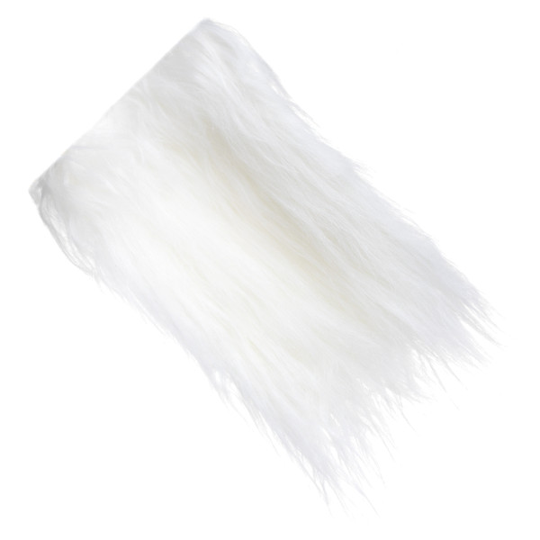 Extra Long Craft Fur white