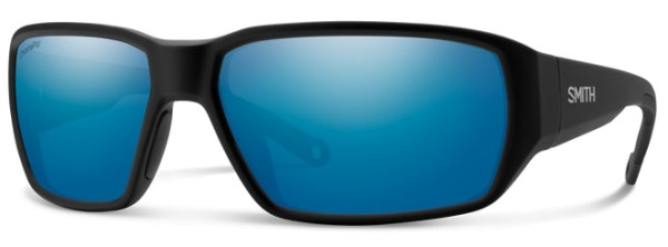Smith Optics Polarisationsbrille Hookset Matte Black Blue Mirror
