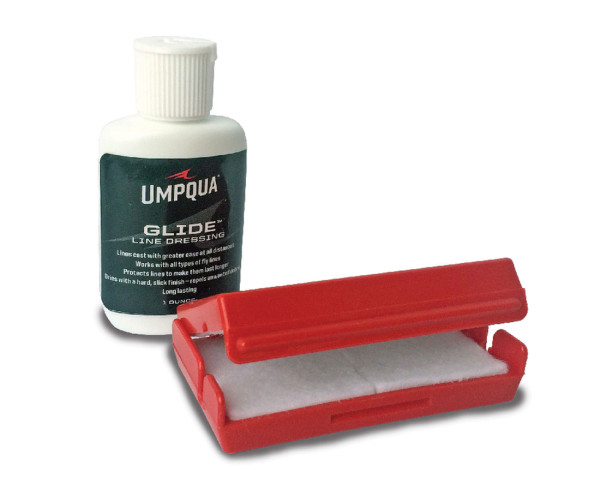 Umpqua Glide Line Dressing & Box Schnurpflegemittel