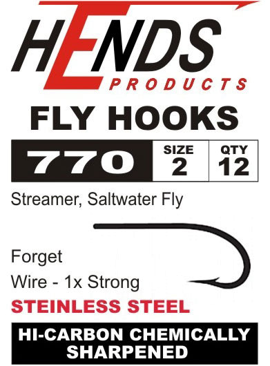 Hends 770 Saltwater Fly Streamer Haken