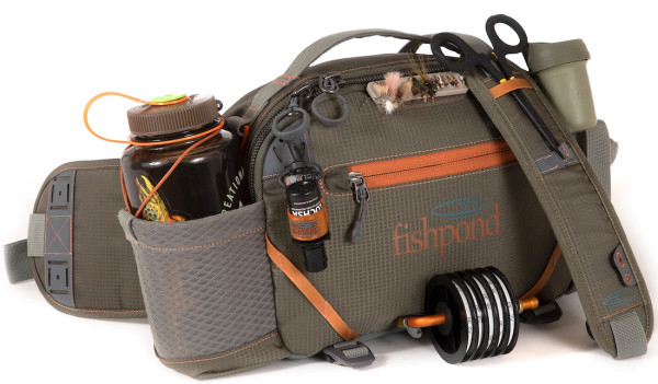 Fishpond Elkhorn Lumbar Pack Hufttasche pebble Hufttaschen Taschen und Rucksacke Ausrustung adh fishing