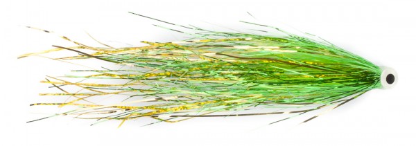 Bauer Pike Tube Hechttubenfliege 16 cm Green Gold