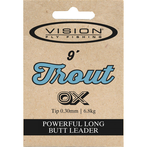 Vision Tapered Leader Trout 9 ft