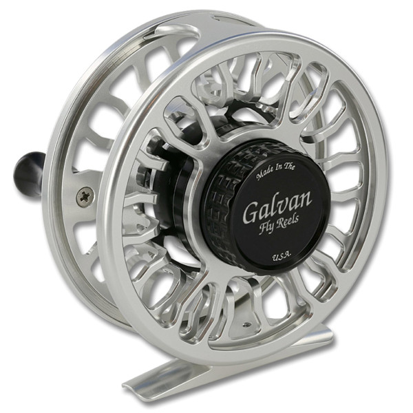 Galvan The Grip Fliegenrolle clear with black