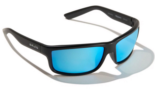 Bajio Polarisationsbrille Nippers - Black Matte (Blue Mirror Glass)