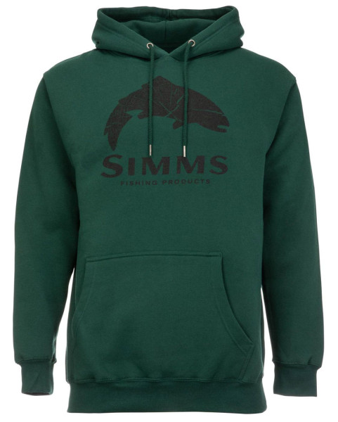 Simms Wood Trout Fill Hoody Kapuzenpullover forest