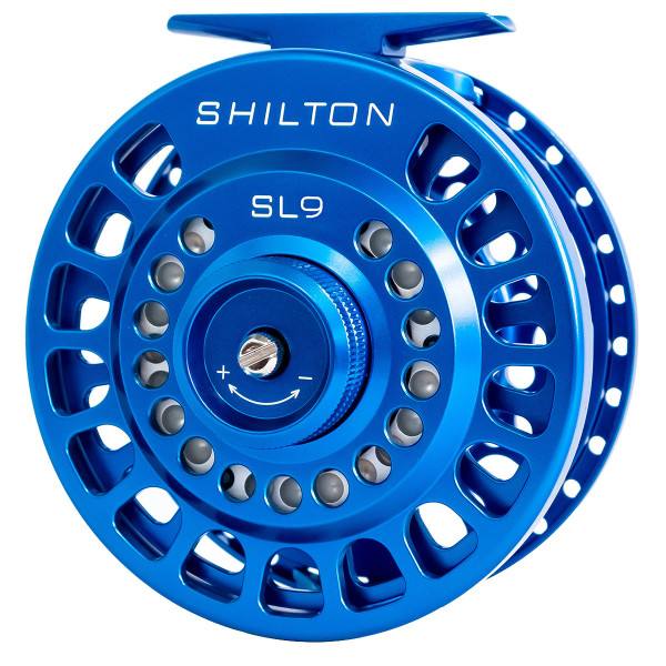 Shilton SL Series Fliegenrolle new sizing blue