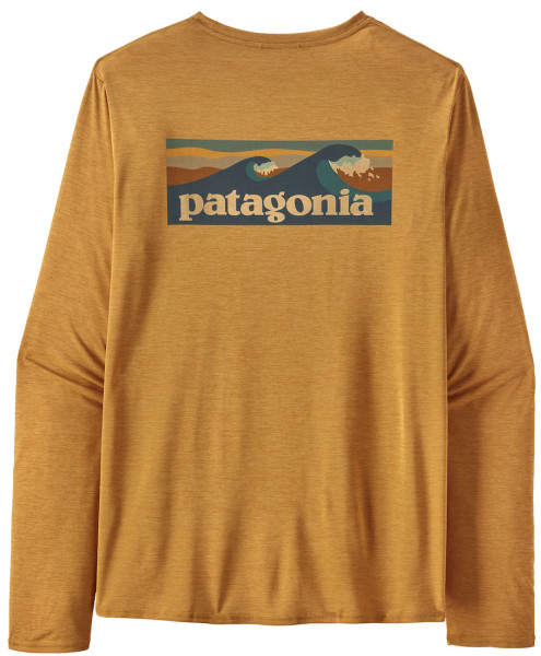Patagonia M's L/S Cap Cool Daily Graphic Shirt Waters BSPX