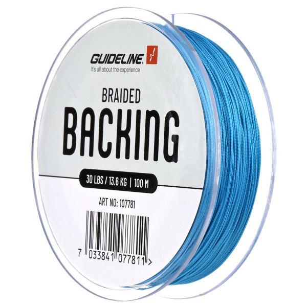 Guideline Braided Backing 30 lbs blue