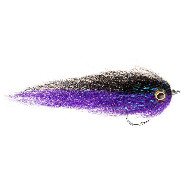Fishient H2O Streamer - Sculpted Baitfish purple & black