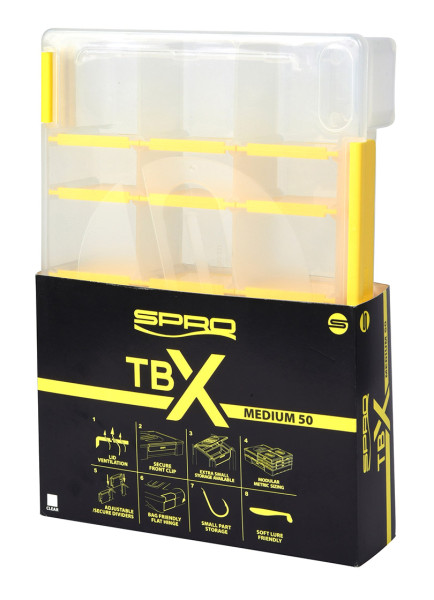 Spro TBX50M Clear Box 25 x 17,5 x 5 cm