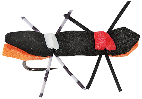 Soldarini Fly Tackle Trockenfliege - Cernobil Ant black orange