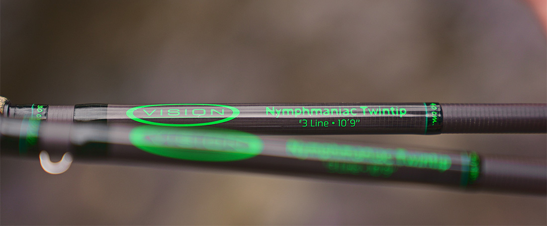 Vision Nymphmaniac TwinTip ungeschliffener Rutenblank