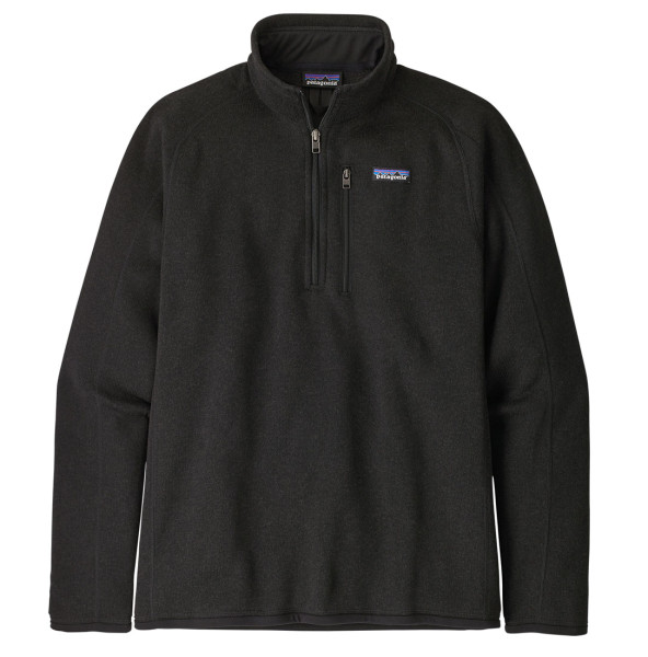 Patagonia M's Better Sweater 1/4 Zip Pullover BLK