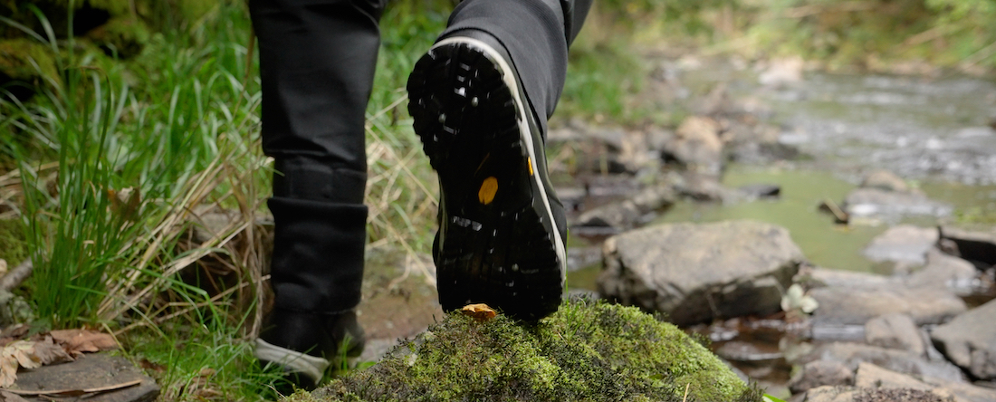 Spikes auf Steinen