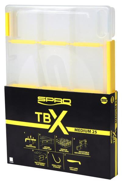 Spro TBX25M Clear Box 25 x 17,5 x 2,5 cm