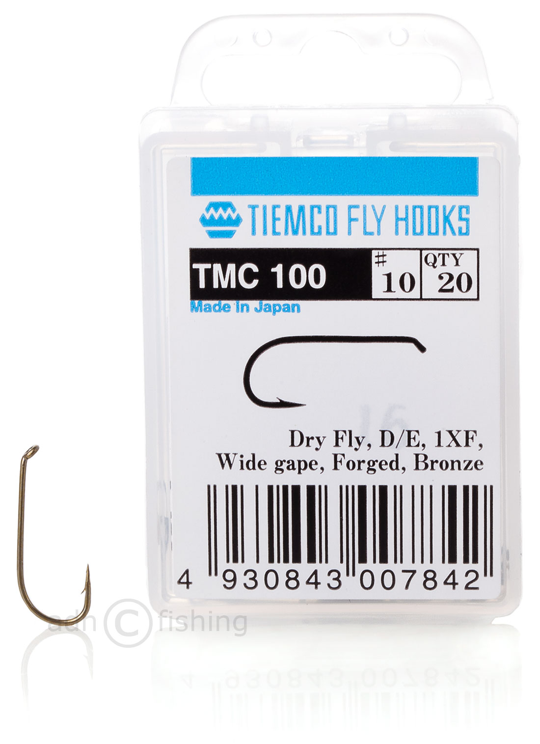 Umpqua Tiemco TMC 100 Haken Größe 26 - MENGE 100er-Pack - Fliegenbindung -  Trockenfliege