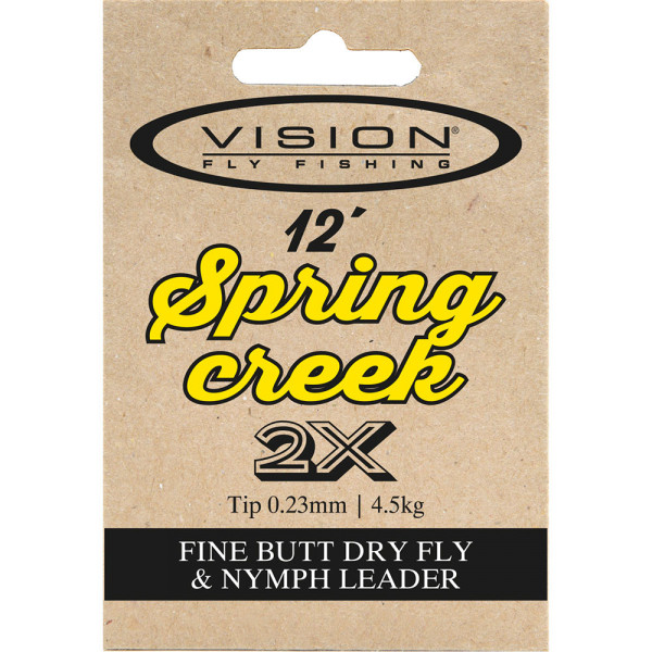 Vision Tapered Leader Spring Creek 12 ft