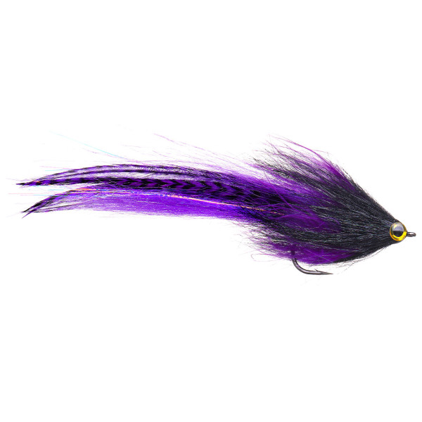 Superflies Hechtfliege - Predator Brush purple black