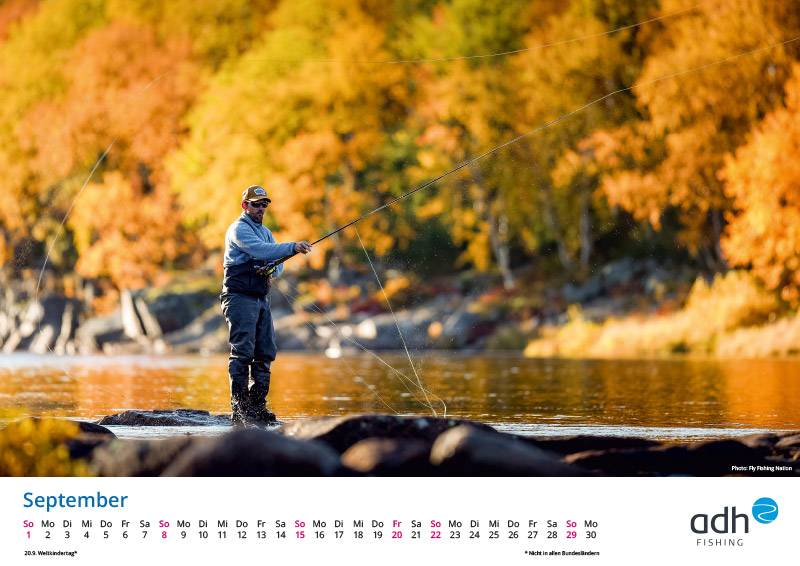 Gratis FliegenfischerKalender für 2024 adhfishing
