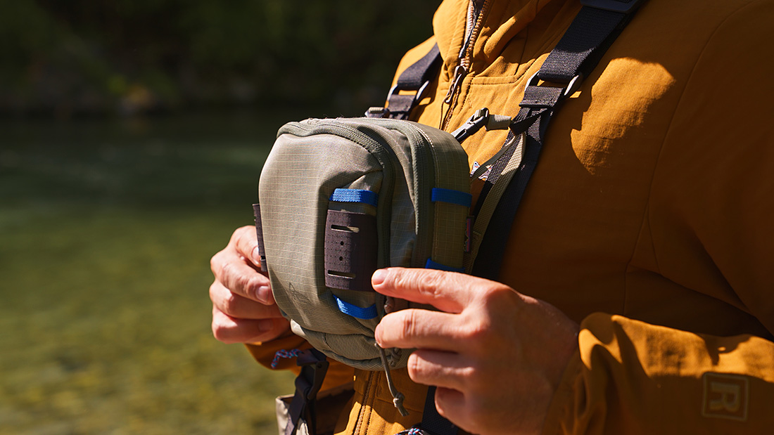 Patagonia Swiftcurrent Traverse Wader with Stealth Switch Pack