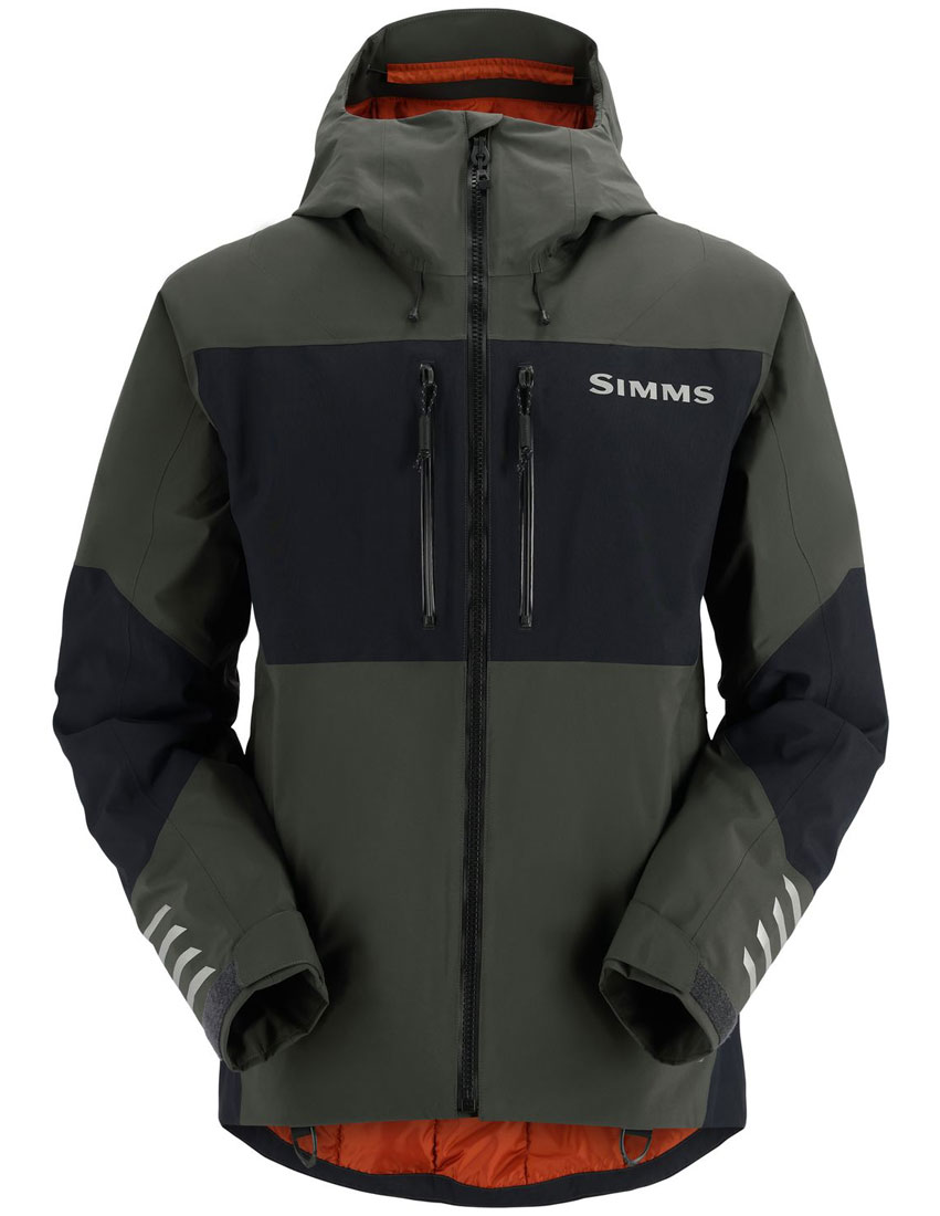 Simms Guide Insulated Jacket carbon Watjacken Jacken Bekleidung adh fishing