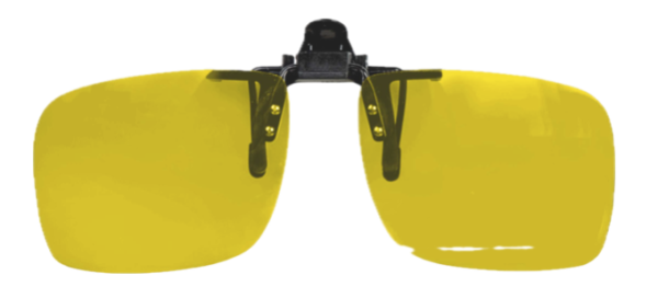 Traper Clip On Polarisations Clip Yellow zum Aufstecken auf die Brille