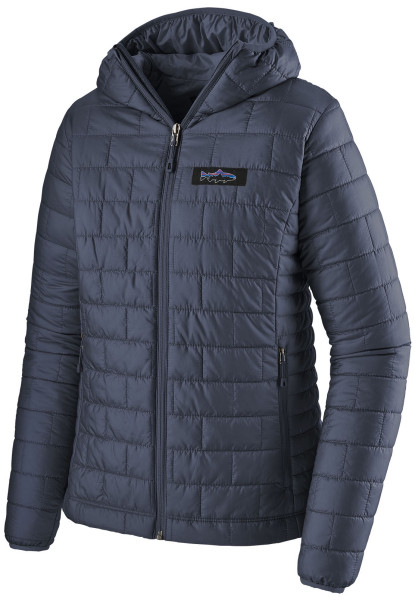 Patagonia W's Nano Puff Fitz Roy Trout Hoody Frauen Jacke PrimaLoft SMDB