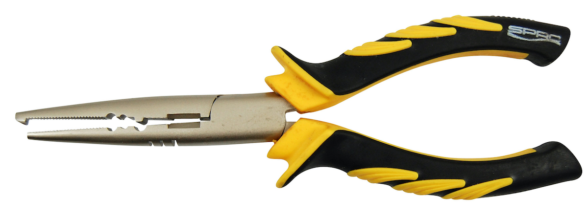 Spro Titanium Micro Splitring Pliers 12cm Sprengringzange Zange 
