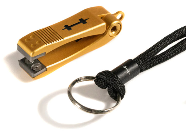 Hatch Nipper 3 Schnurknipser - Limited Edition Jolly Roger 2 pirat gold black filled