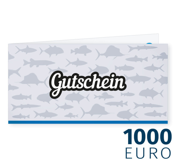 1000 Euro Warengutschein von adh-fishing