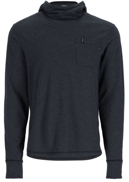 Simms Henry's Fork Hoody Pullover black heather