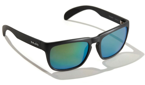Bajio Polarisationsbrille Swash - Black Matte (Green Mirror PC)