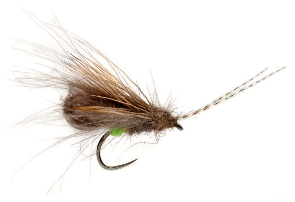 Fulling Mill Trockenfliege - McPhail Bubble Wing Caddis Grannom Barbless