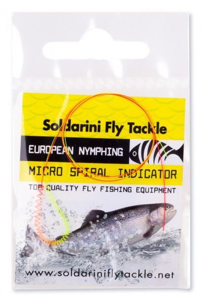 Soldarini Fly Tackle Micro Spiral Indicator Two-Color Sichthilfe 20mm