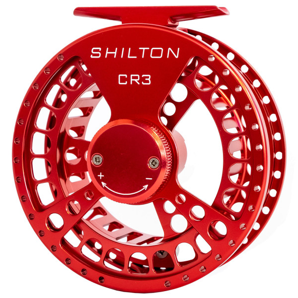 Shilton CR Series Fliegenrolle red