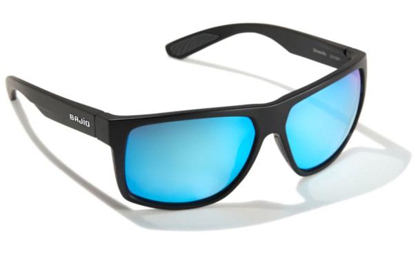 Bajio Polarisationsbrille Boneville - Black Matte (Blue Mirror PC)