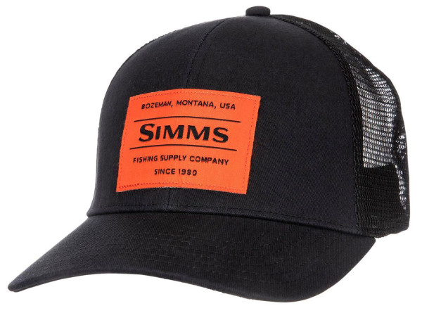 Simms Original Patch Trucker Cap Schirmmütze black
