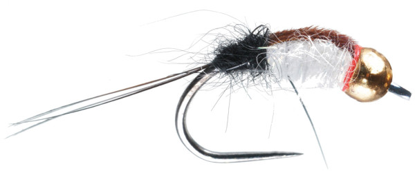 Soldarini Fly Tackle Nymphe - Black and White