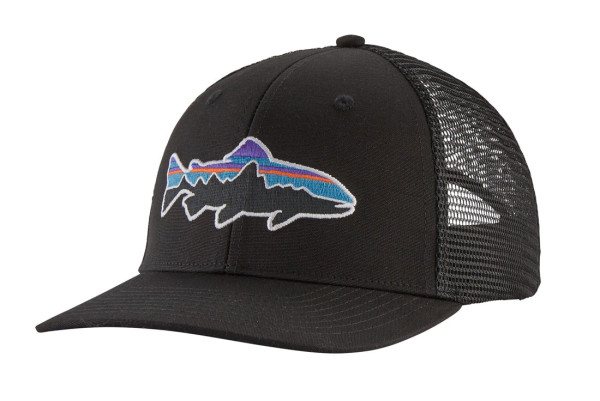 Patagonia Fitz Roy Trout Trucker Hat Kappe BLK