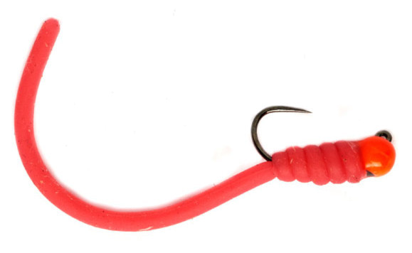 Fulling Mill Nymphe - Tungsten Squirminator Hot Head Jig Barbless